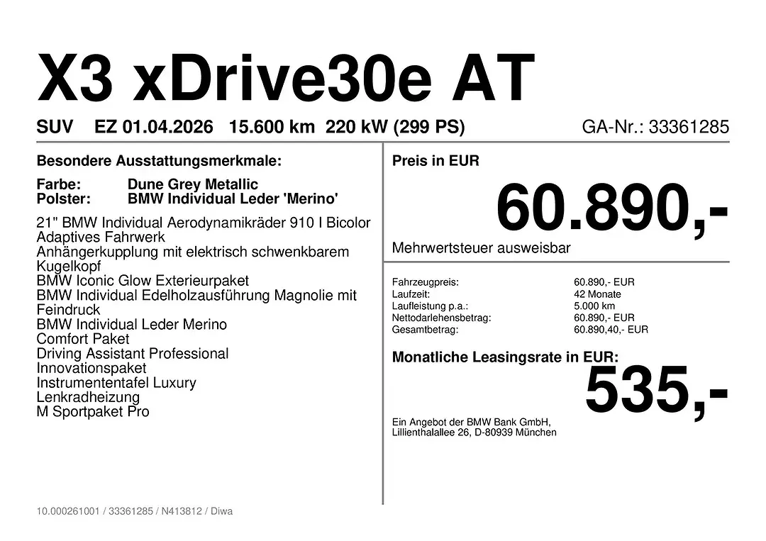 BMW X3 - Thumbnail 5