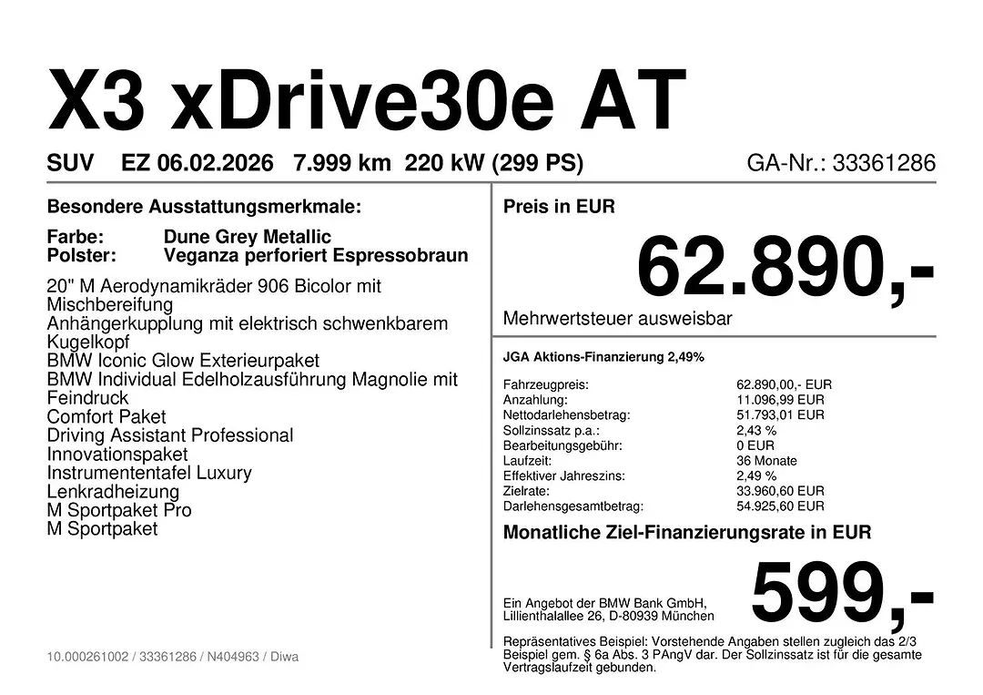 BMW X3 - Thumbnail 4