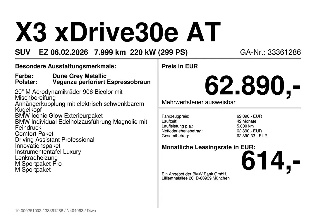 BMW X3 - Thumbnail 5