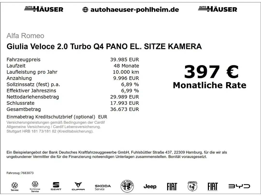 Alfa Romeo Giulia - Thumbnail 2