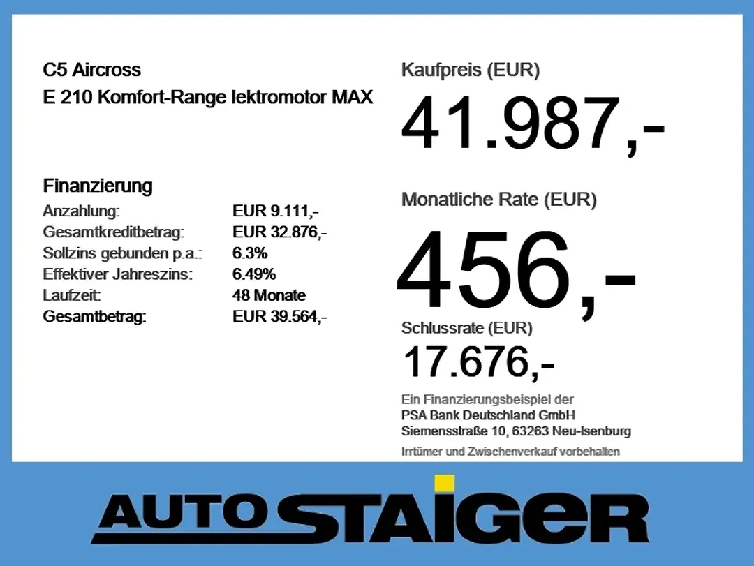 Citroen C5 Aircross - Thumbnail 6